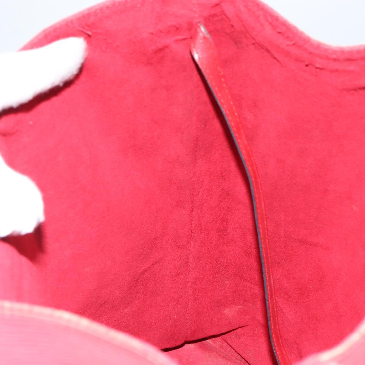 LOUIS VUITTON Epi Sac Depaule GM Shoulder Bag Red M80197 LV Auth 161138