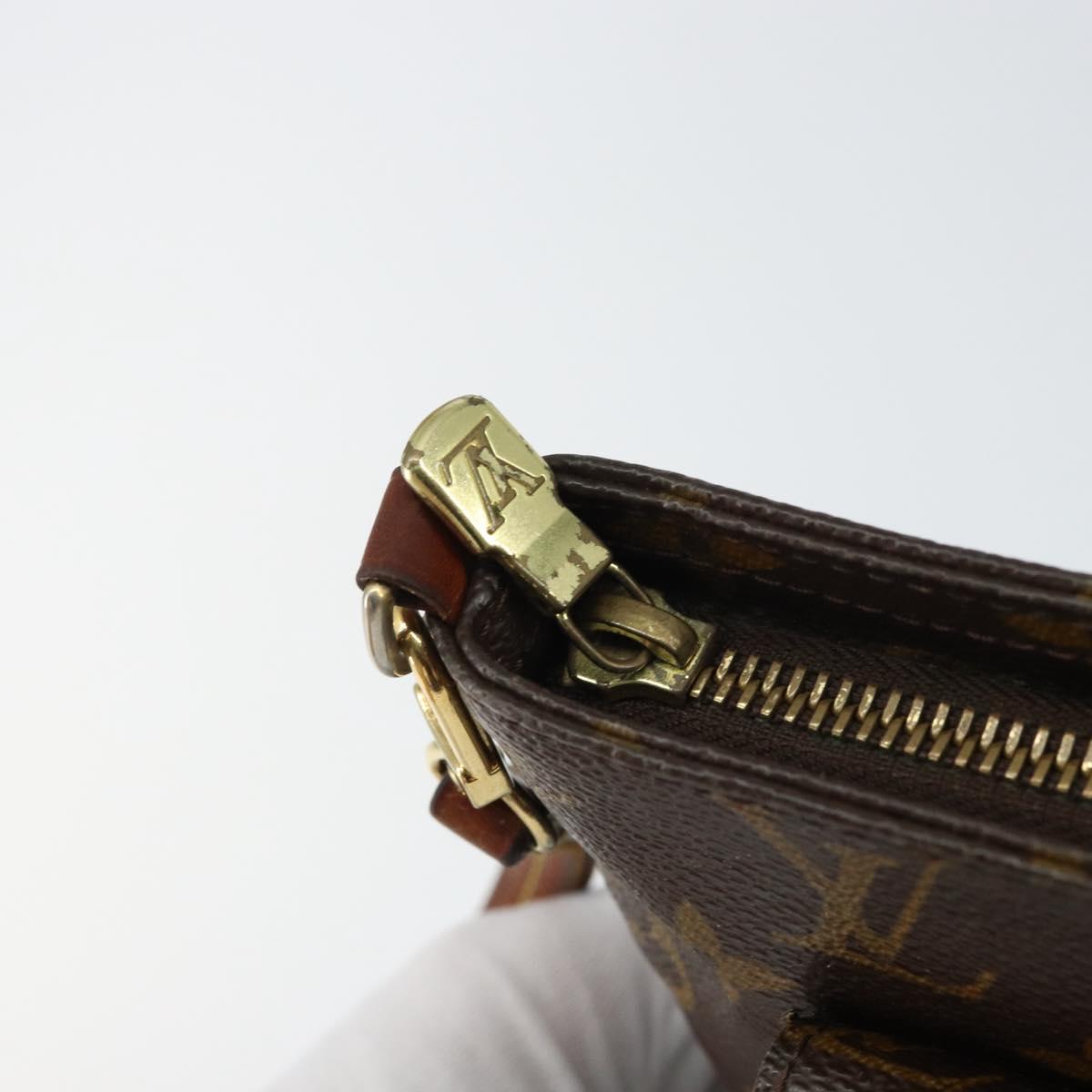 LOUIS VUITTON Monogram Partition Pouch M51901 LV Auth 161165