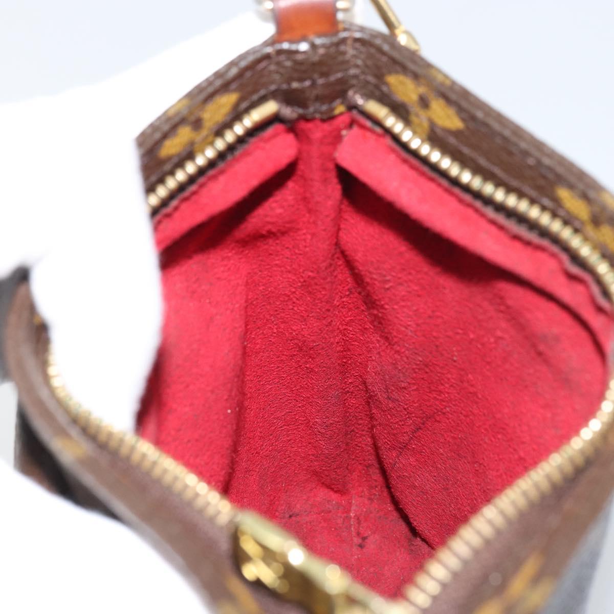 LOUIS VUITTON Monogram Partition Pouch M51901 LV Auth 161165