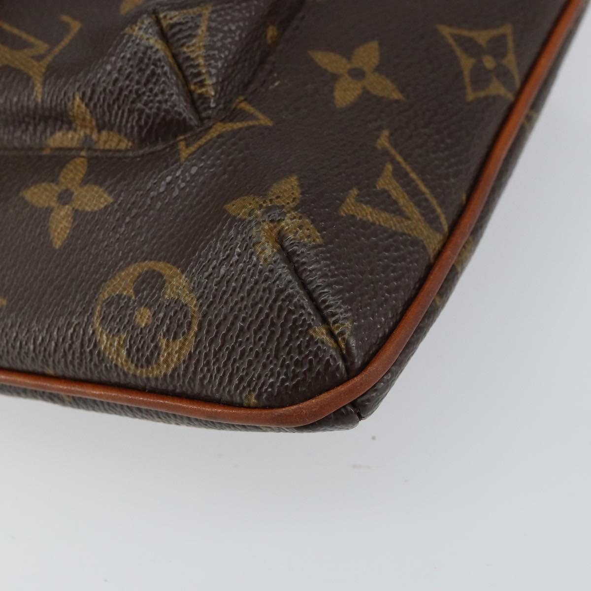 LOUIS VUITTON Monogram Partition Pouch M51901 LV Auth 161165