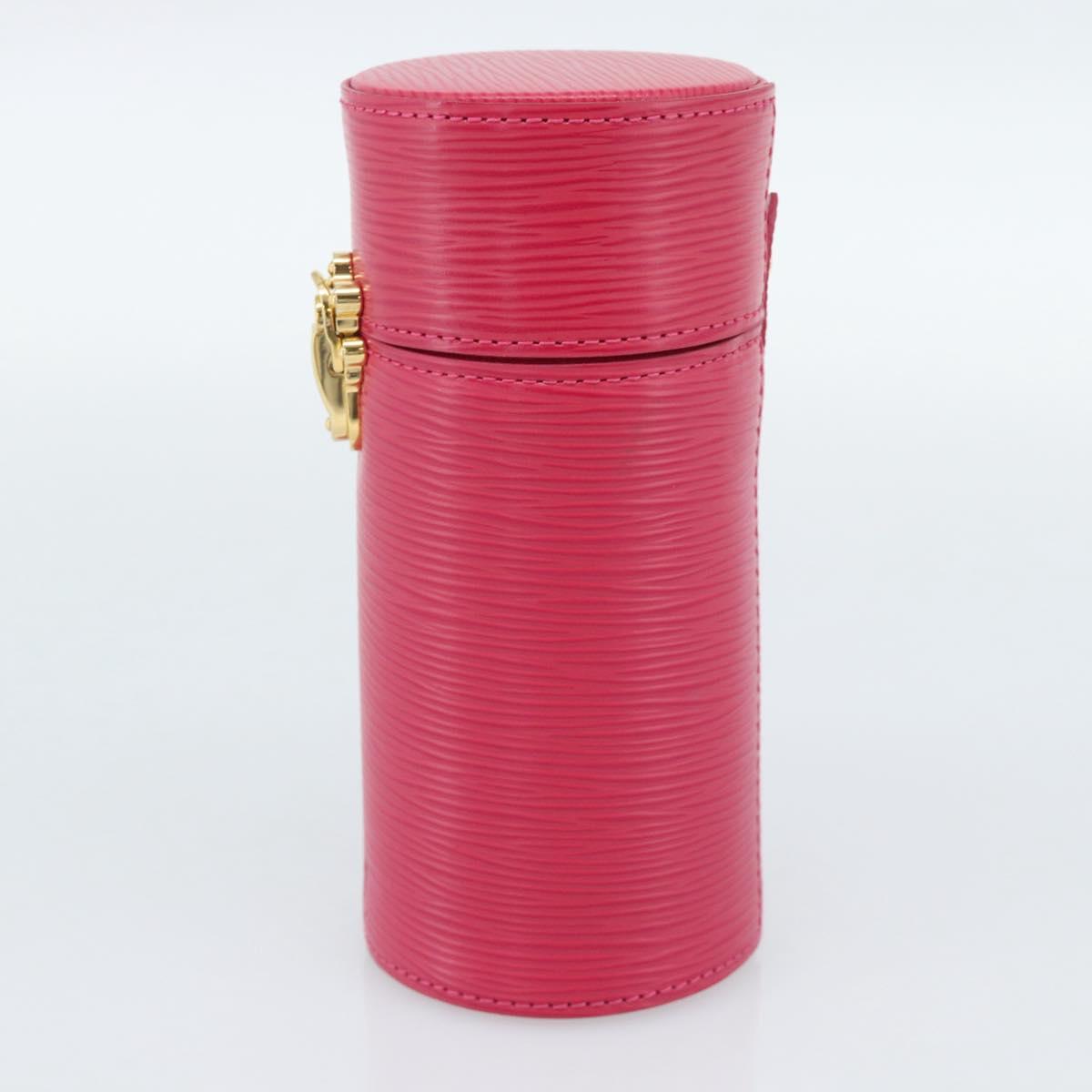 LOUIS VUITTON Epi Travel Case 100ml Accessory Case Pink LS0219 LV Auth 161179SAV