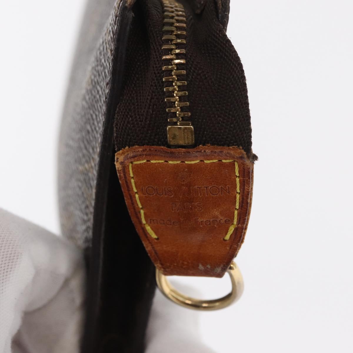 LOUIS VUITTON Monogram Bucket PM Accessory Pouch LV Auth 161182