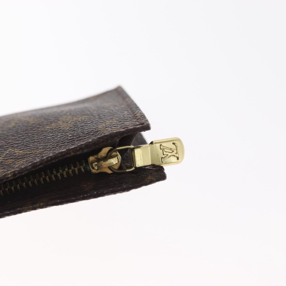 LOUIS VUITTON Monogram Bucket PM Accessory Pouch LV Auth 161182