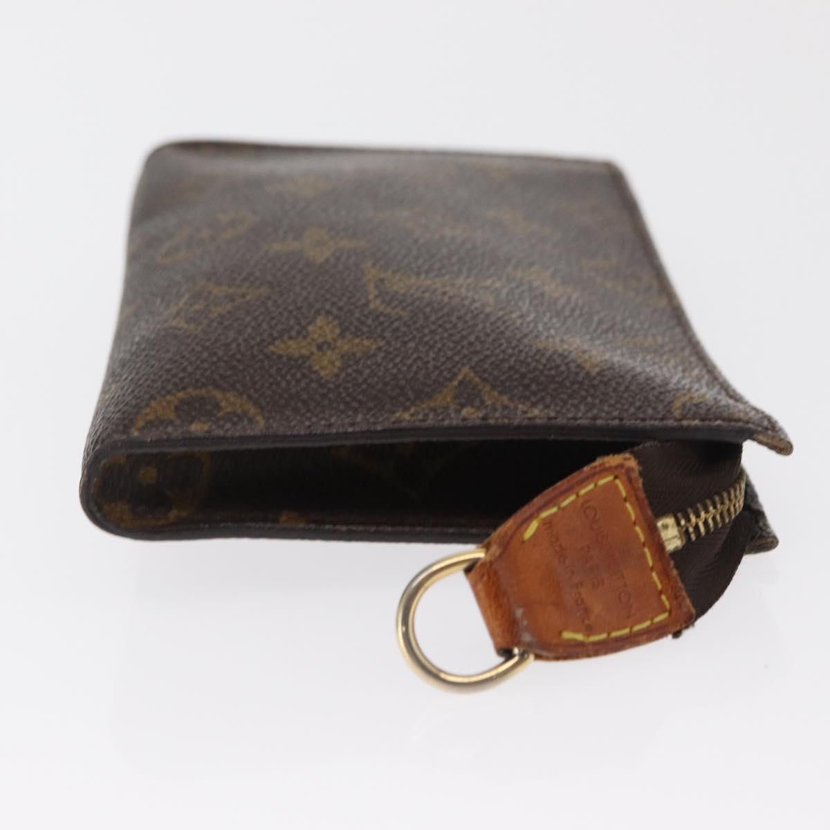 LOUIS VUITTON Monogram Bucket PM Accessory Pouch LV Auth 161182