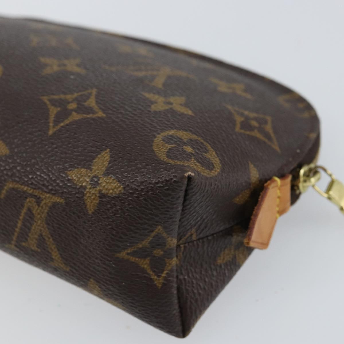 LOUIS VUITTON Monogram Pochette Cosmetic PM Pouch M43998 LV Auth 161190
