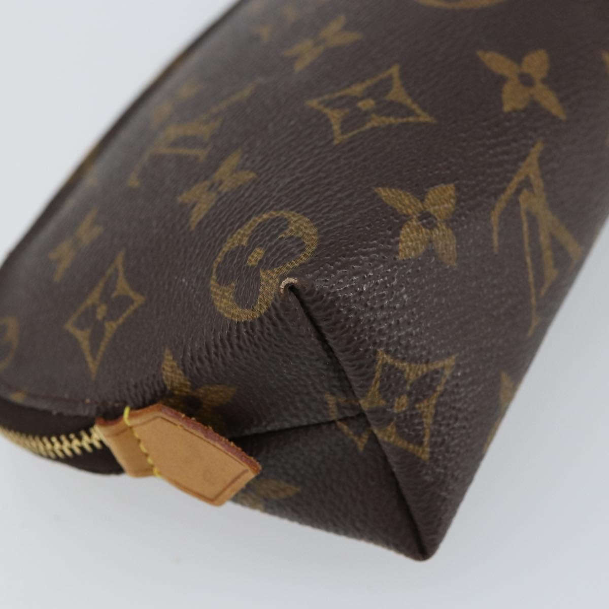 LOUIS VUITTON Monogram Pochette Cosmetic PM Pouch M43998 LV Auth 161190