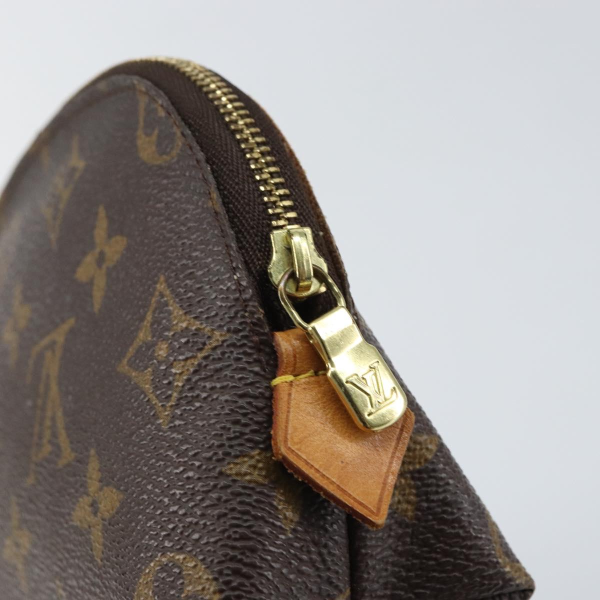 LOUIS VUITTON Monogram Pochette Cosmetic PM Pouch M43998 LV Auth 161190