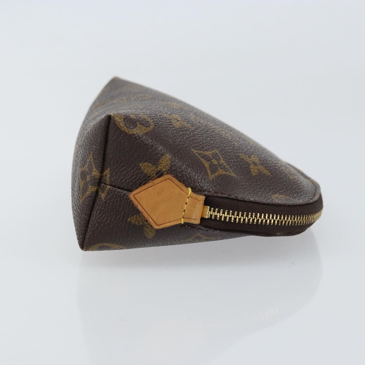 LOUIS VUITTON Monogram Pochette Cosmetic PM Pouch M43998 LV Auth 161190