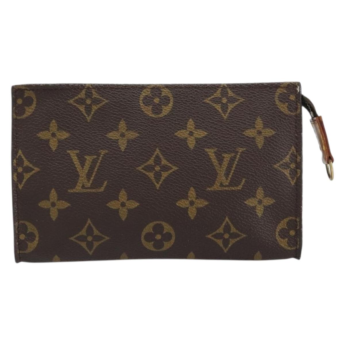 LOUIS VUITTON Monogram Bucket PM Accessory Pouch LV Auth 161196