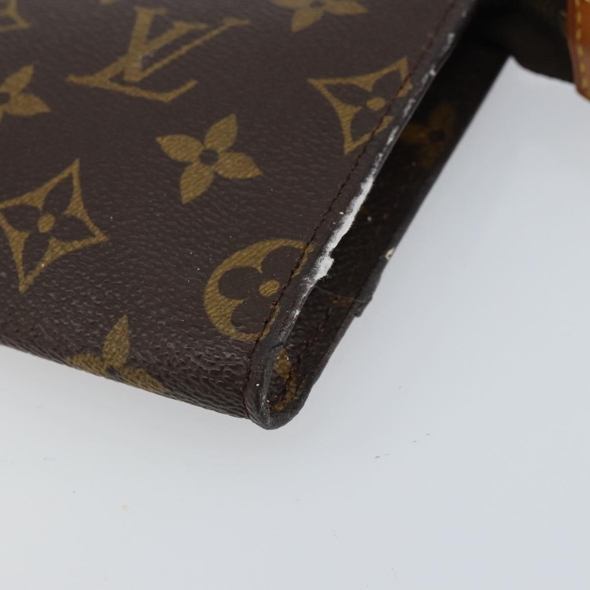 LOUIS VUITTON Monogram Bucket PM Accessory Pouch LV Auth 161196