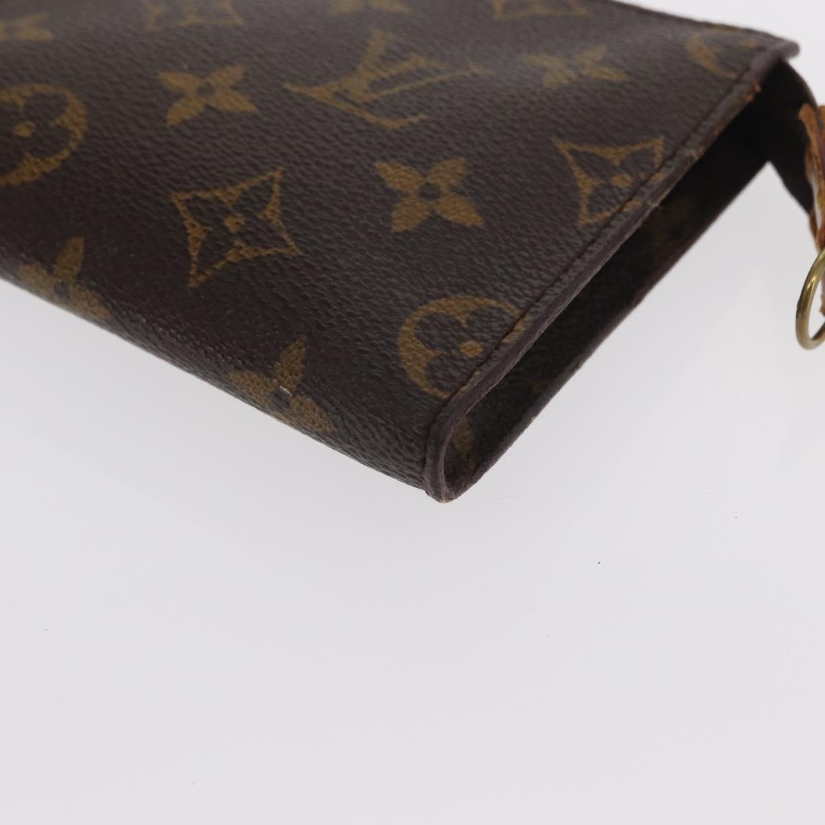 LOUIS VUITTON Monogram Bucket PM Accessory Pouch LV Auth 161197