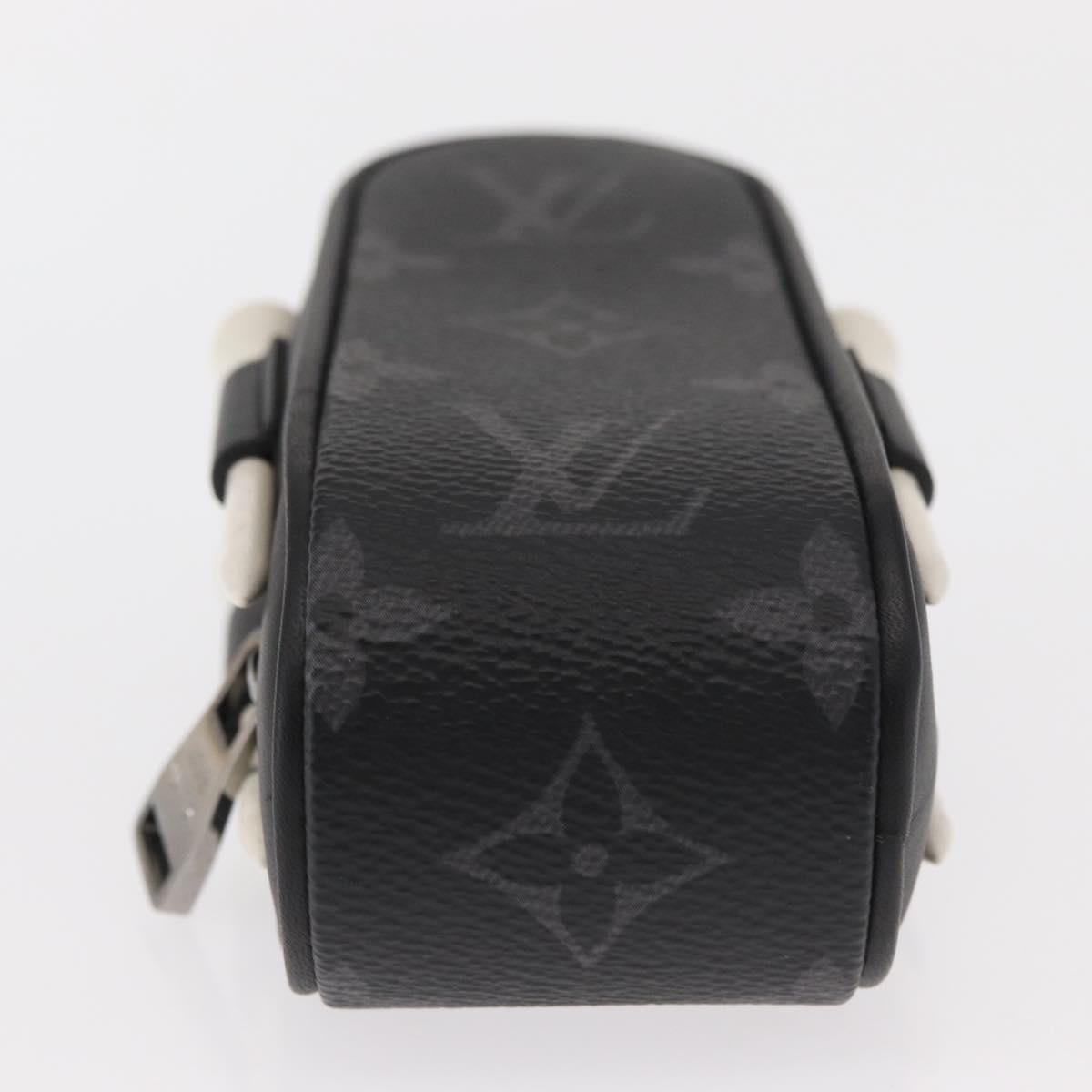 LOUIS VUITTON Monogram Eclipse Set Golf Andrews Bag Charm GI0344 LV Auth 161209SAM