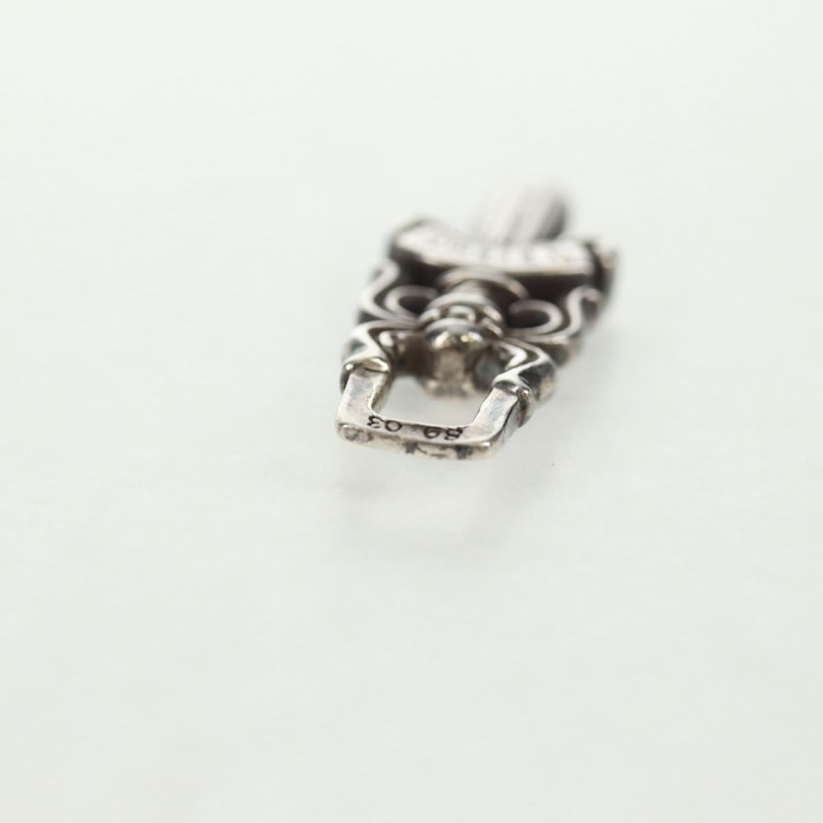 Chrome Hearts Dagger Charm #5 Pendant top Ag925 Silver Auth 161240SAM