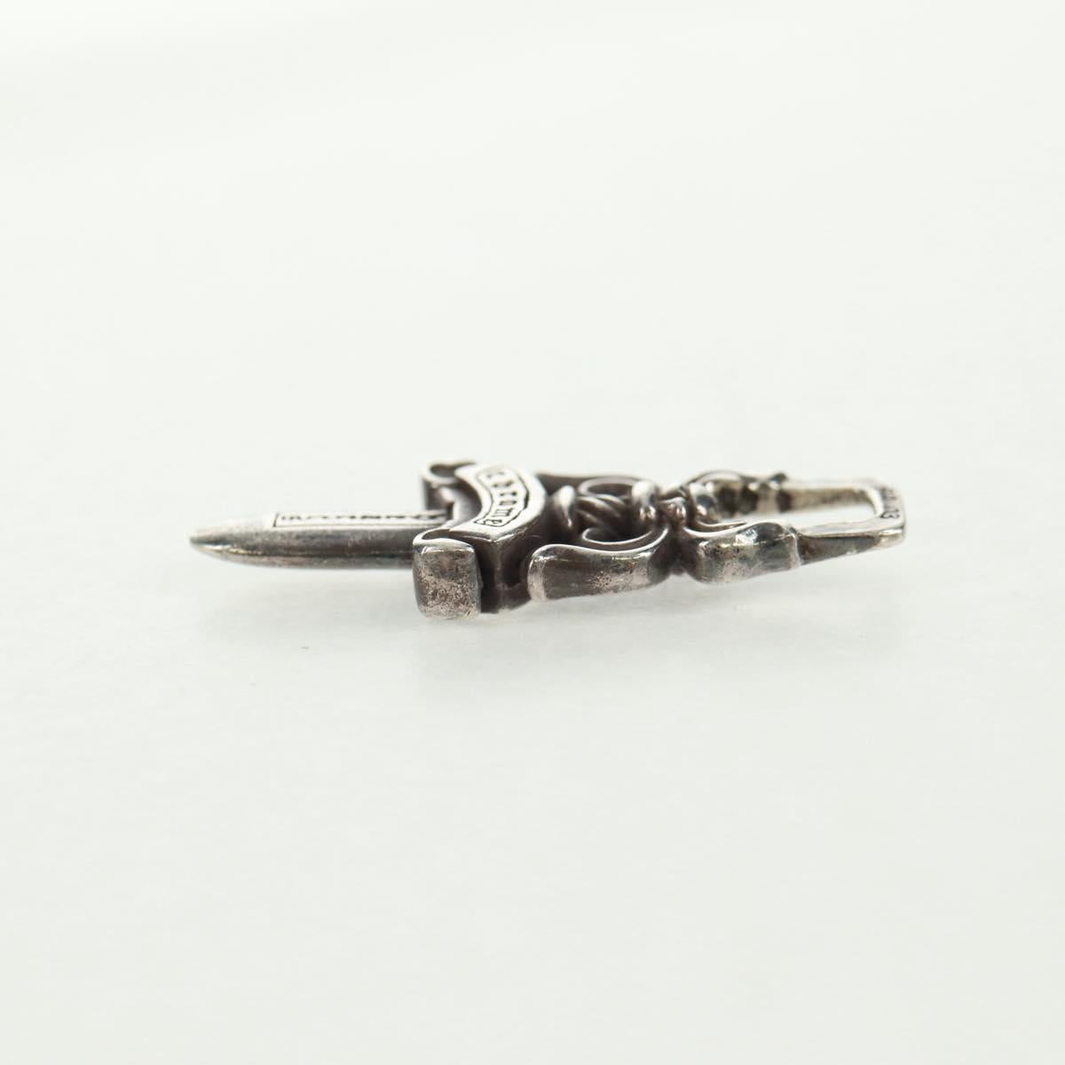 Chrome Hearts Dagger Charm #5 Pendant top Ag925 Silver Auth 161240SAM