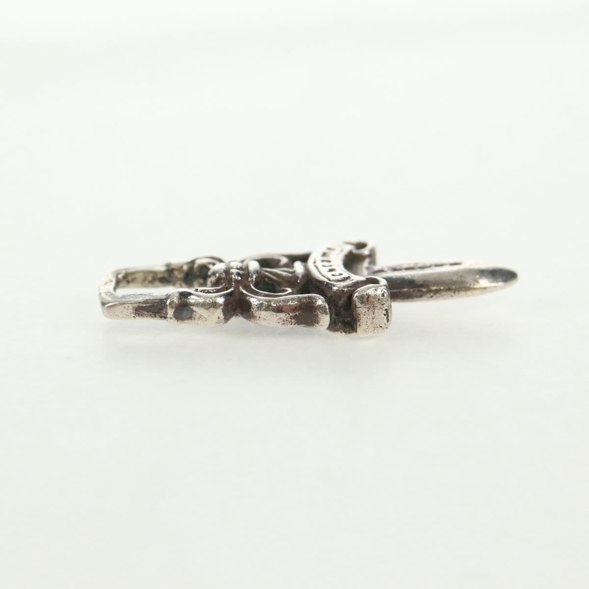 Chrome Hearts Dagger Charm #5 Pendant top Ag925 Silver Auth 161242SAM