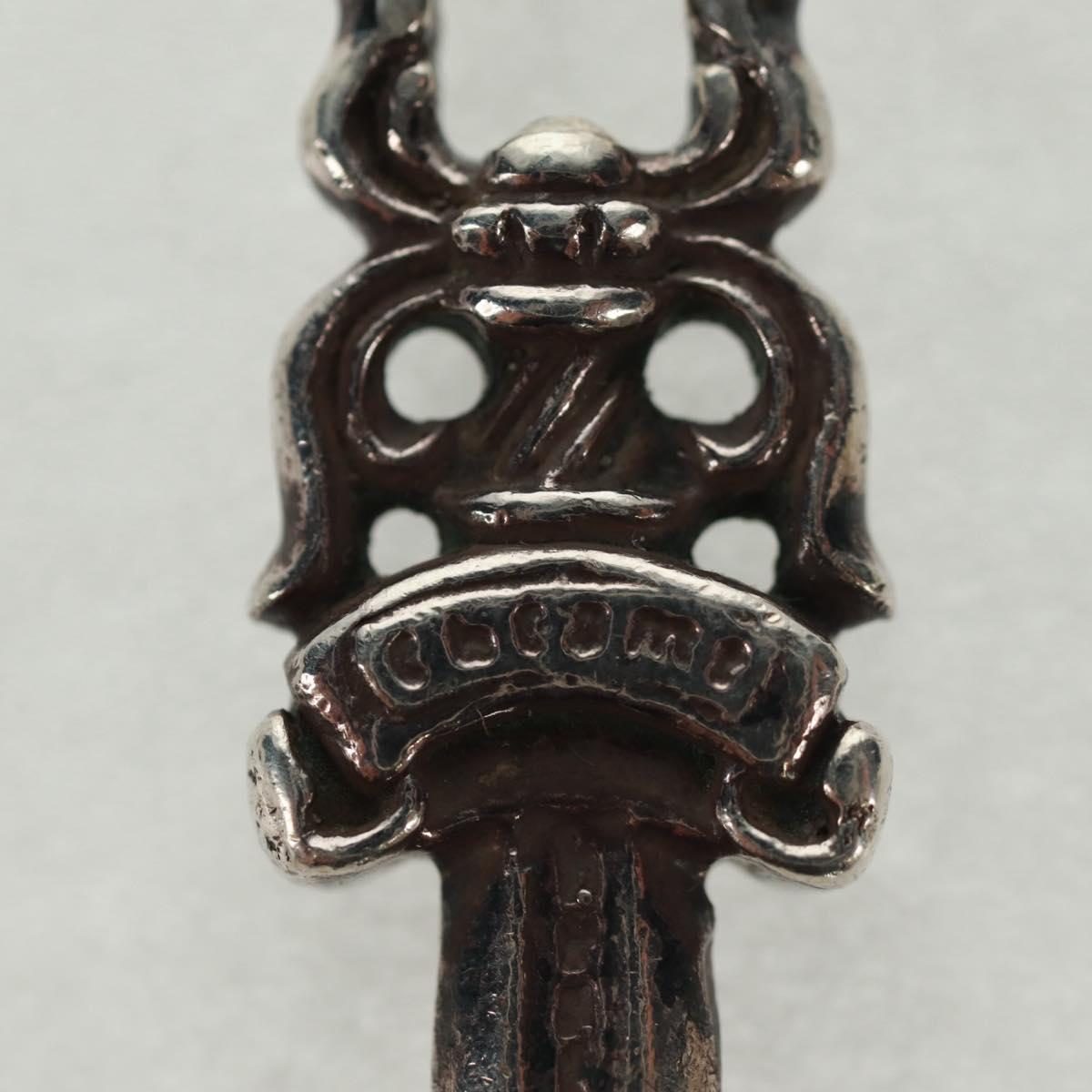 Chrome Hearts Dagger Charm #5 Pendant top Ag925 Silver Auth 161242SAM