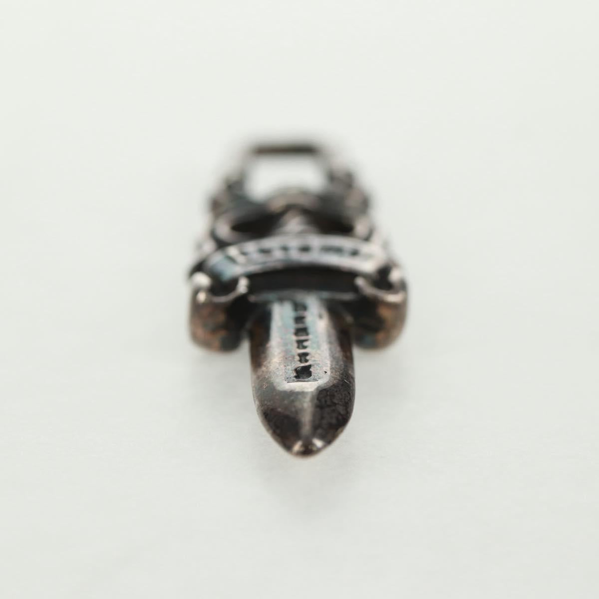 Chrome Hearts Dagger Charm #5 Pendant top Ag925 Silver Auth 161243SAM