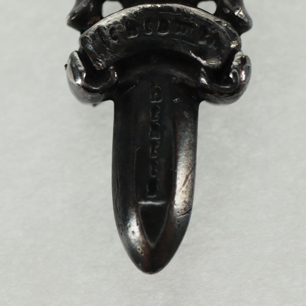 Chrome Hearts Dagger Charm #5 Pendant top Ag925 Silver Auth 161244SAM
