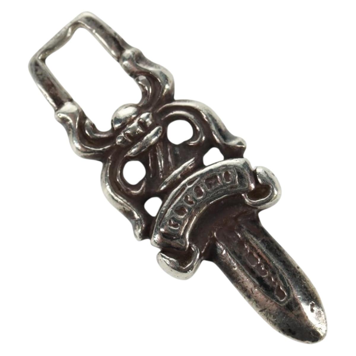 Chrome Hearts Dagger Charm #5 Pendant top Ag925 Silver Auth 161245SAM
