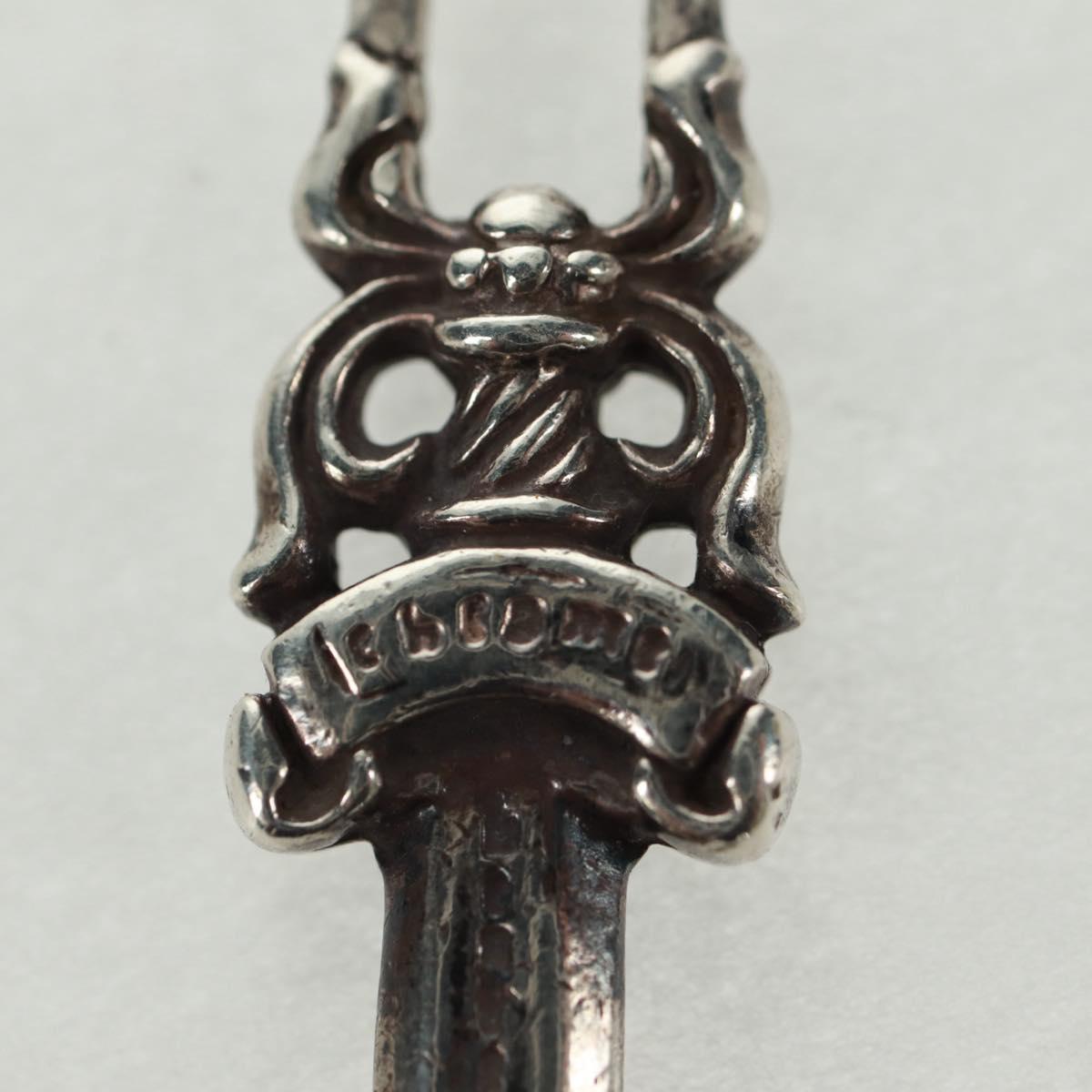 Chrome Hearts Dagger Charm #5 Pendant top Ag925 Silver Auth 161245SAM