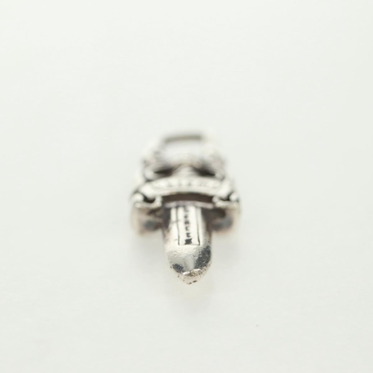 Chrome Hearts Dagger Charm #5 Pendant top Ag925 Silver Auth 161246SAM