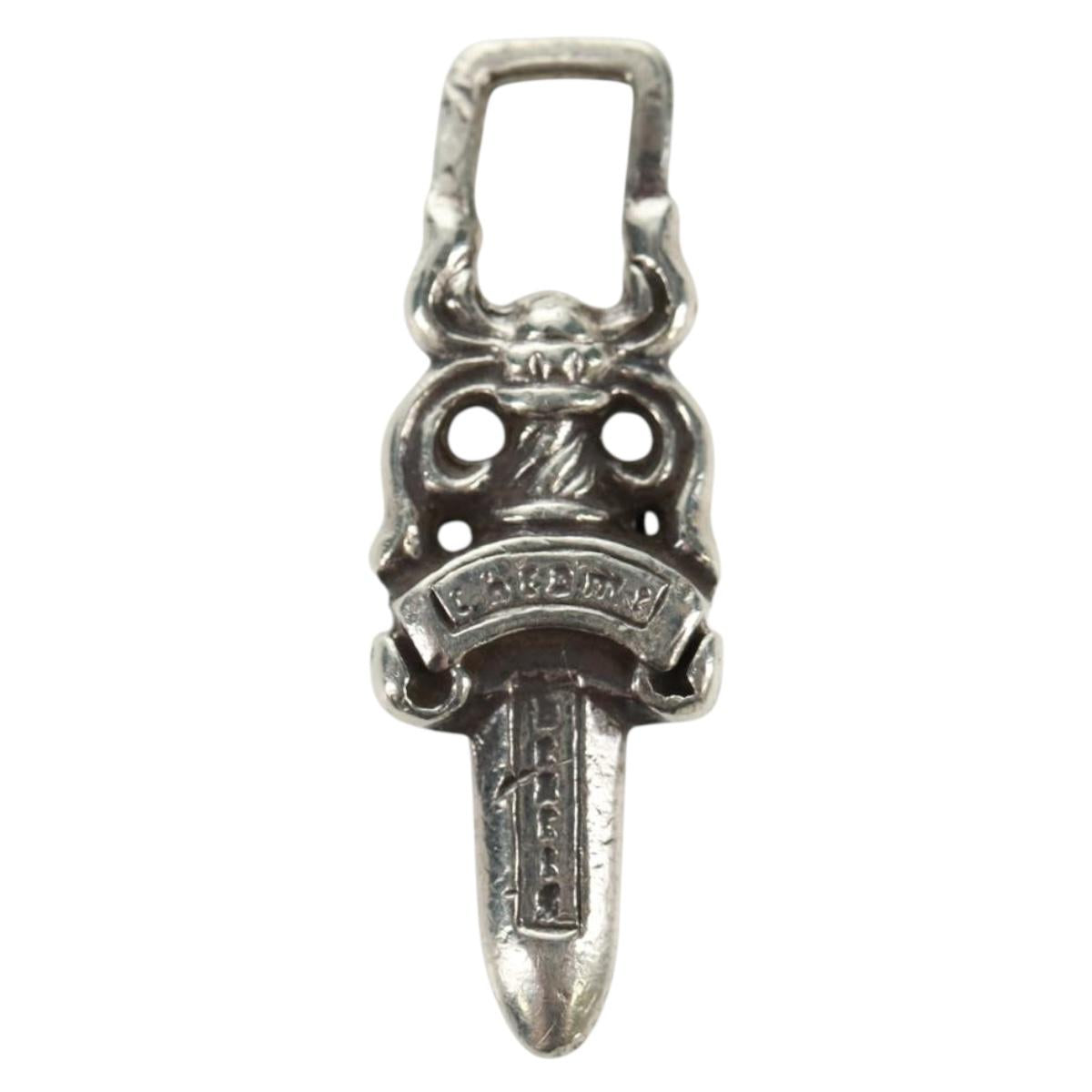 Chrome Hearts Dagger Charm #5 Pendant top Ag925 Silver Auth 161246SAM