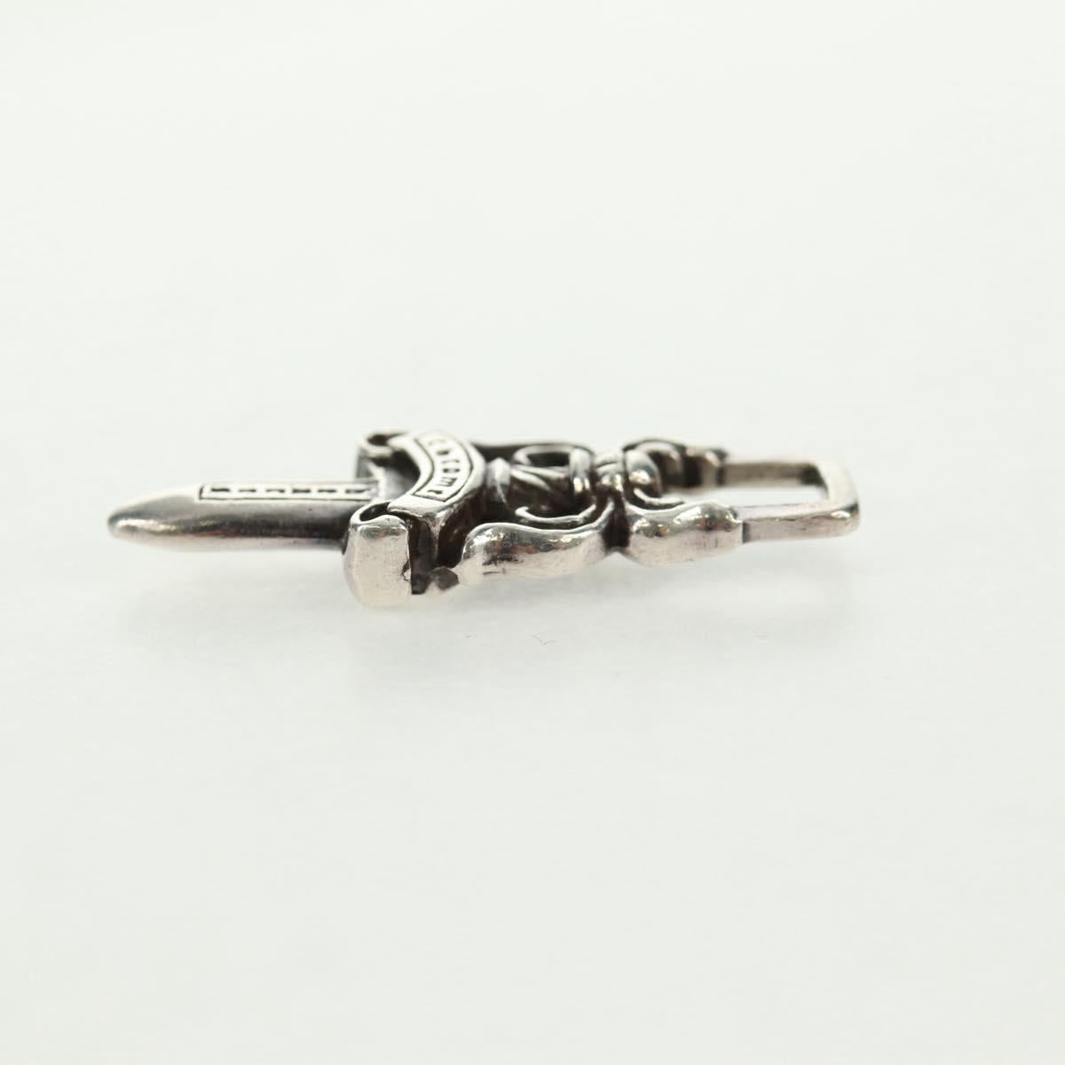 Chrome Hearts Dagger Charm #5 Pendant top Ag925 Silver Auth 161247SAM