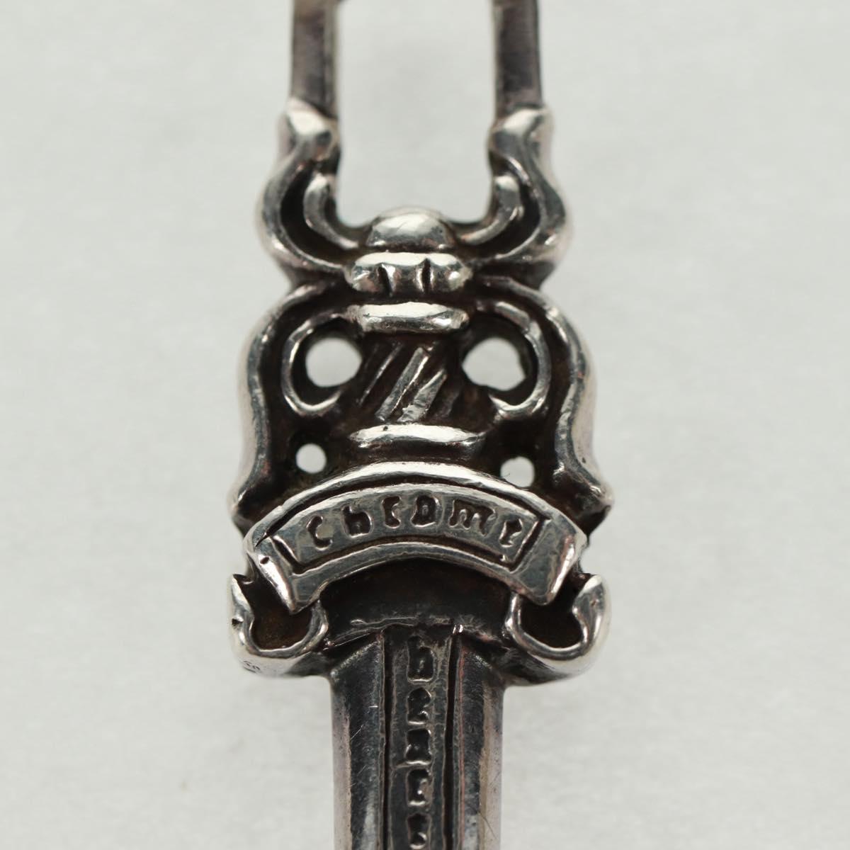 Chrome Hearts Dagger Charm #5 Pendant top Ag925 Silver Auth 161247SAM