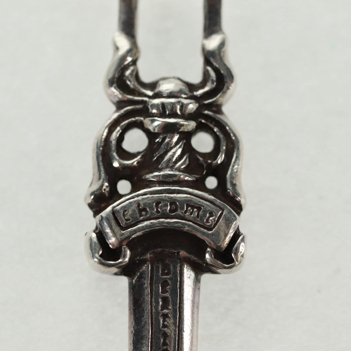 Chrome Hearts Dagger Charm #5 Pendant top Ag925 Silver Auth 161247SAM