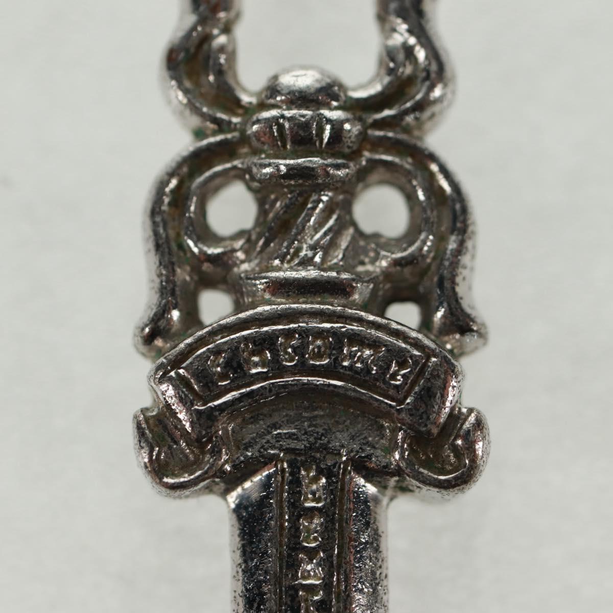 Chrome Hearts Dagger Charm #5 Pendant top Ag925 Silver Auth 161248SAM