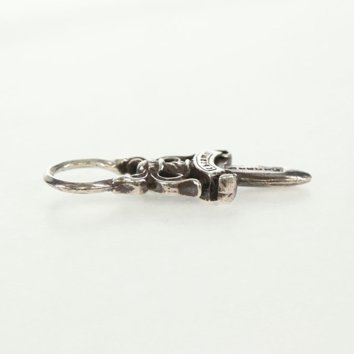 Chrome Hearts Dagger Charm #5 Pendant top Ag925 Silver Auth 161250SAM