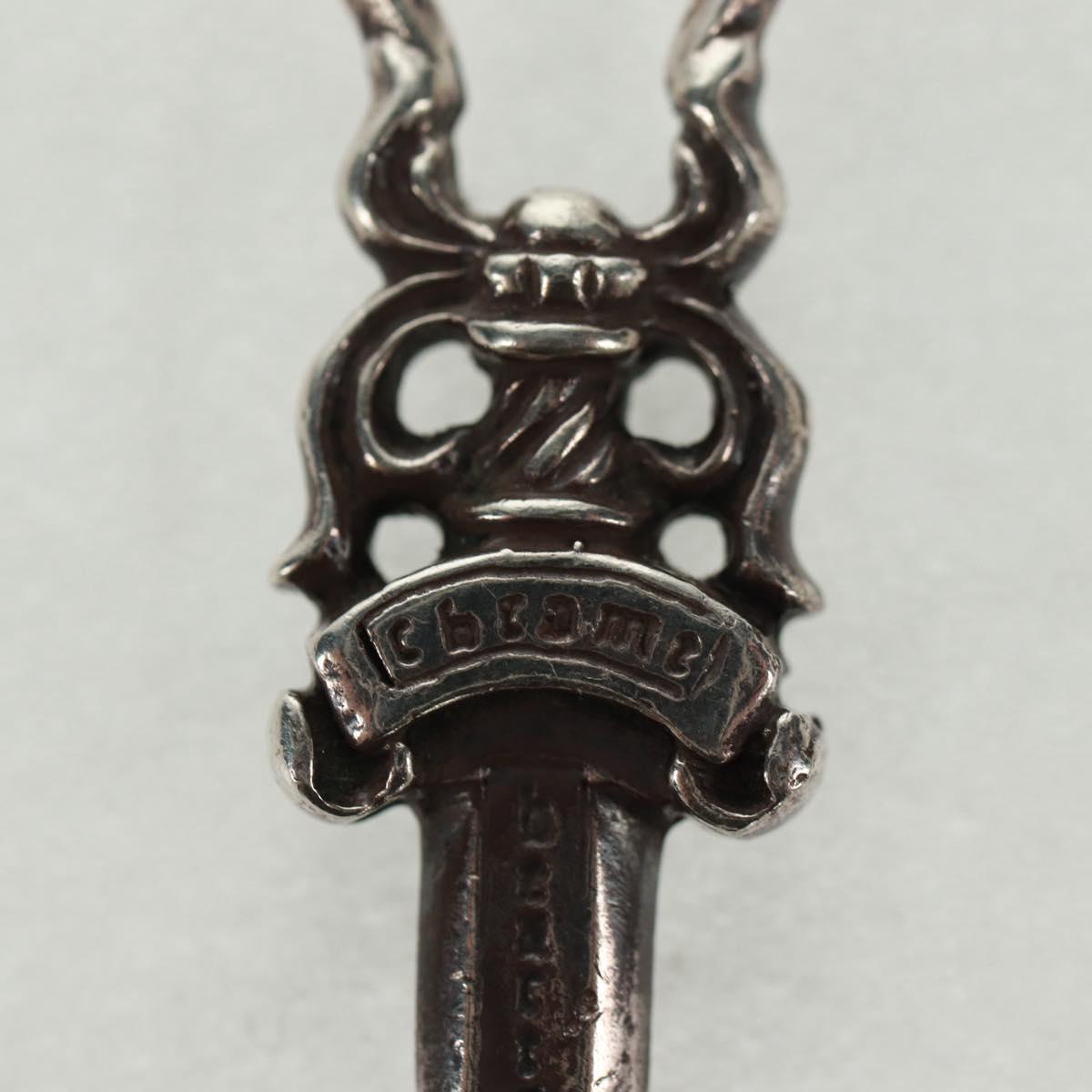 Chrome Hearts Dagger Charm #5 Pendant top Ag925 Silver Auth 161250SAM