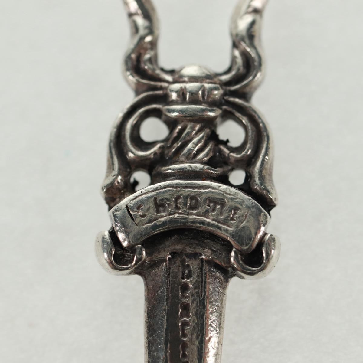 Chrome Hearts Dagger Charm #5 Pendant top Ag925 Silver Auth 161251SAM