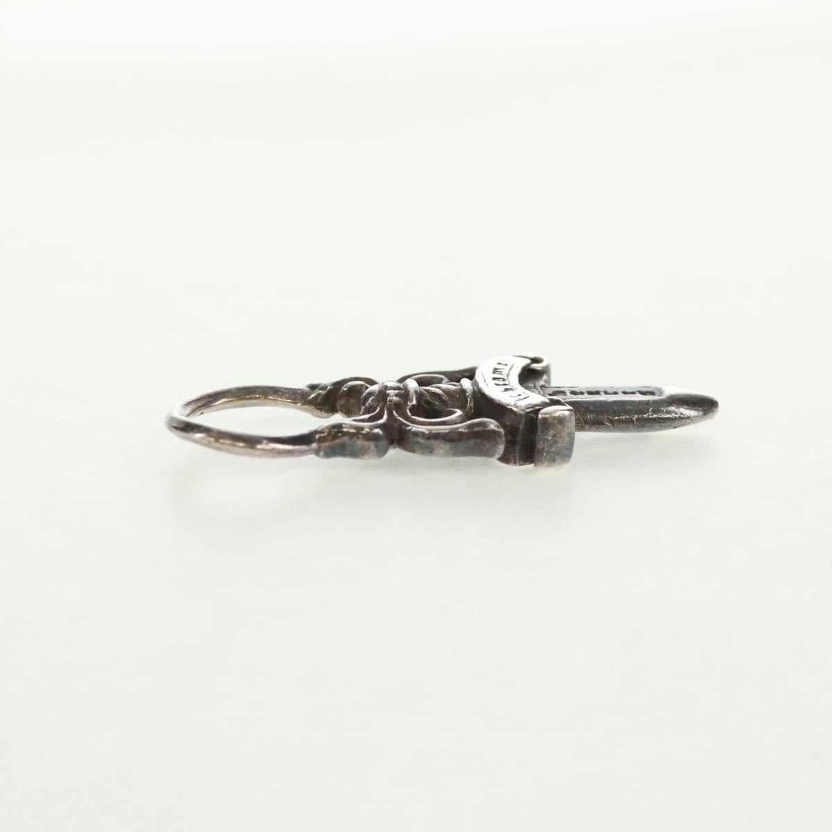 Chrome Hearts Dagger Charm #5 Pendant top Ag925 Silver Auth 161253SAM
