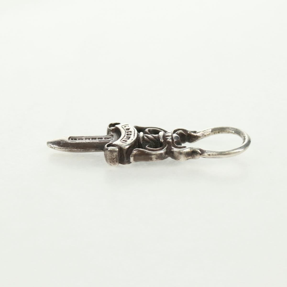 Chrome Hearts Dagger Charm #5 Pendant top Ag925 Silver Auth 161254SAM