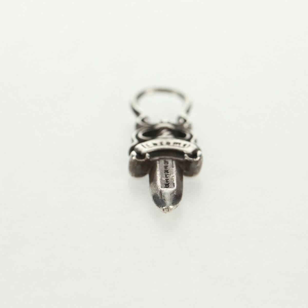 Chrome Hearts Dagger Charm #5 Pendant top Ag925 Silver Auth 161254SAM