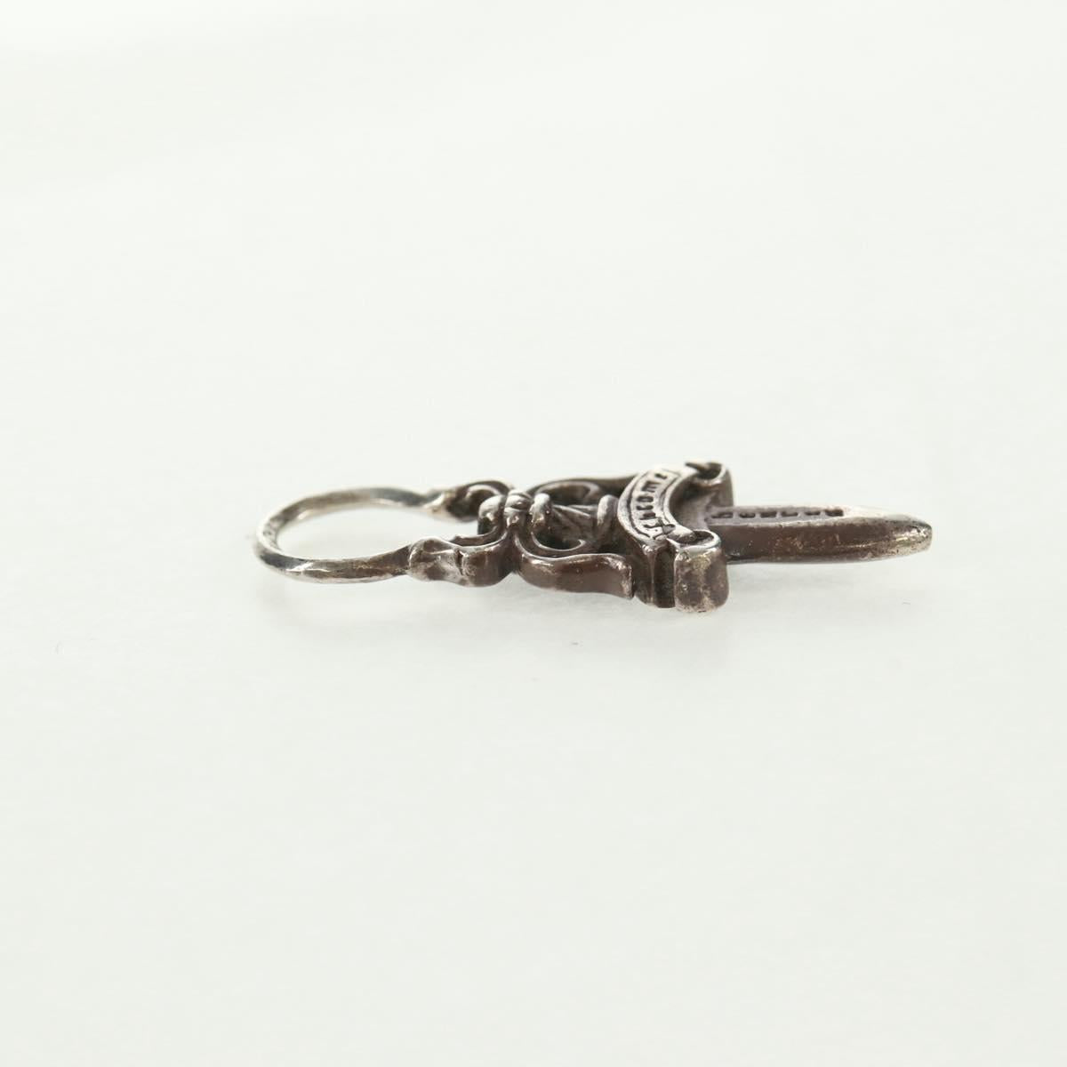 Chrome Hearts Dagger Charm #5 Pendant top Ag925 Silver Auth 161255SAM