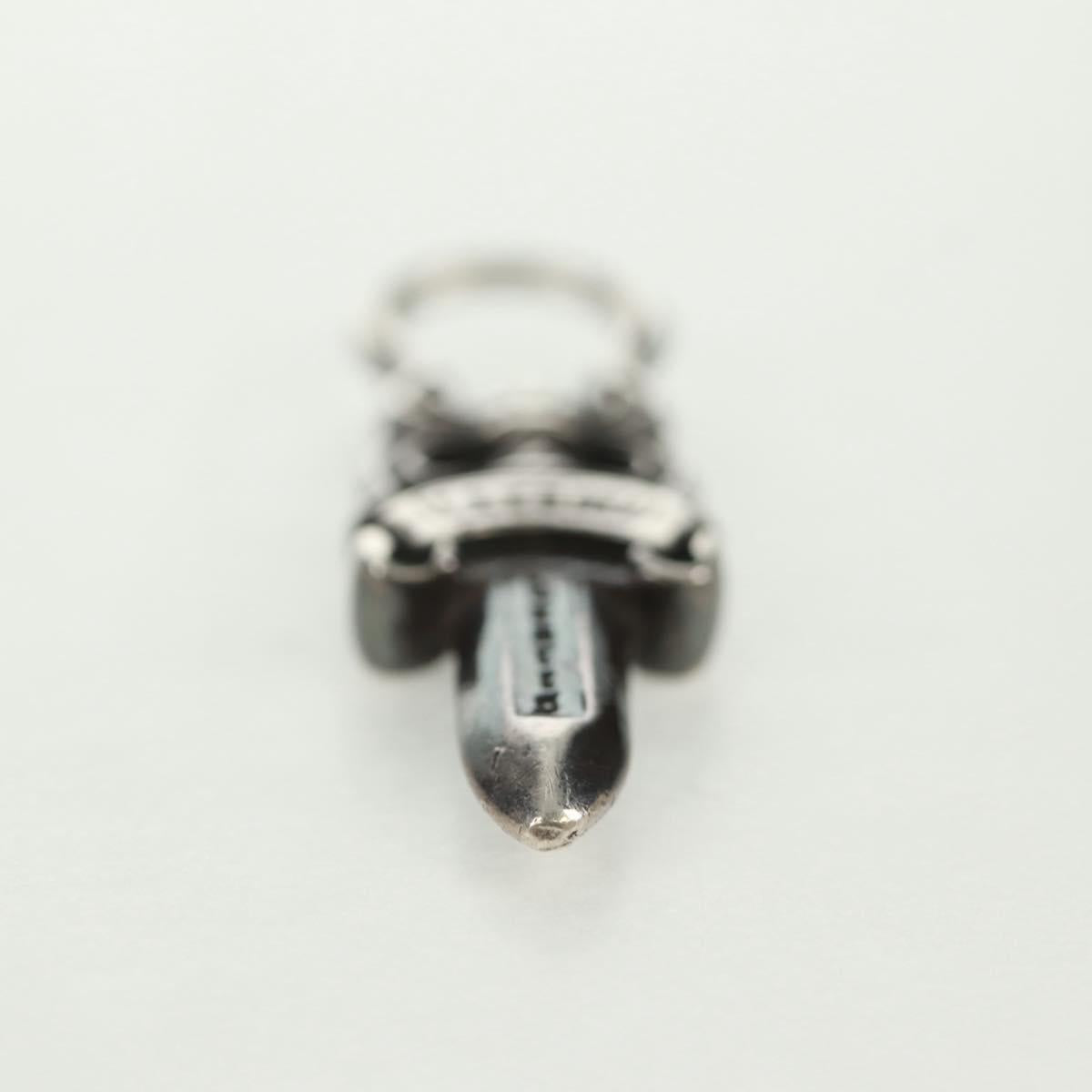 Chrome Hearts Dagger Charm #5 Pendant top Ag925 Silver Auth 161256SAM