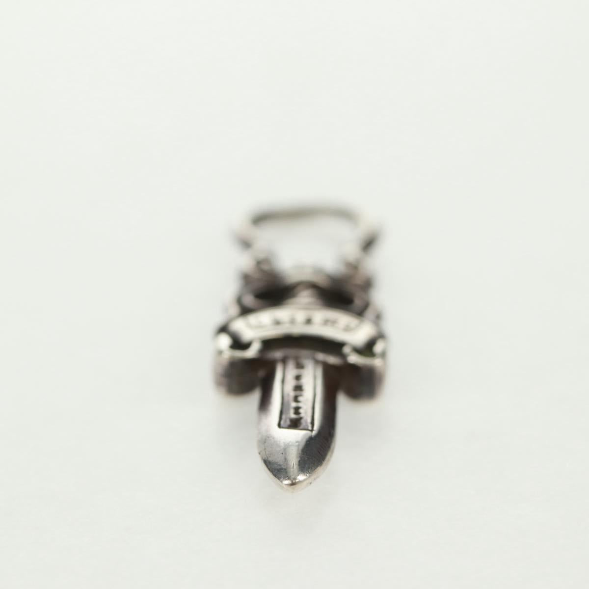 Chrome Hearts Dagger Charm #5 Pendant top Ag925 Silver Auth 161257SAM