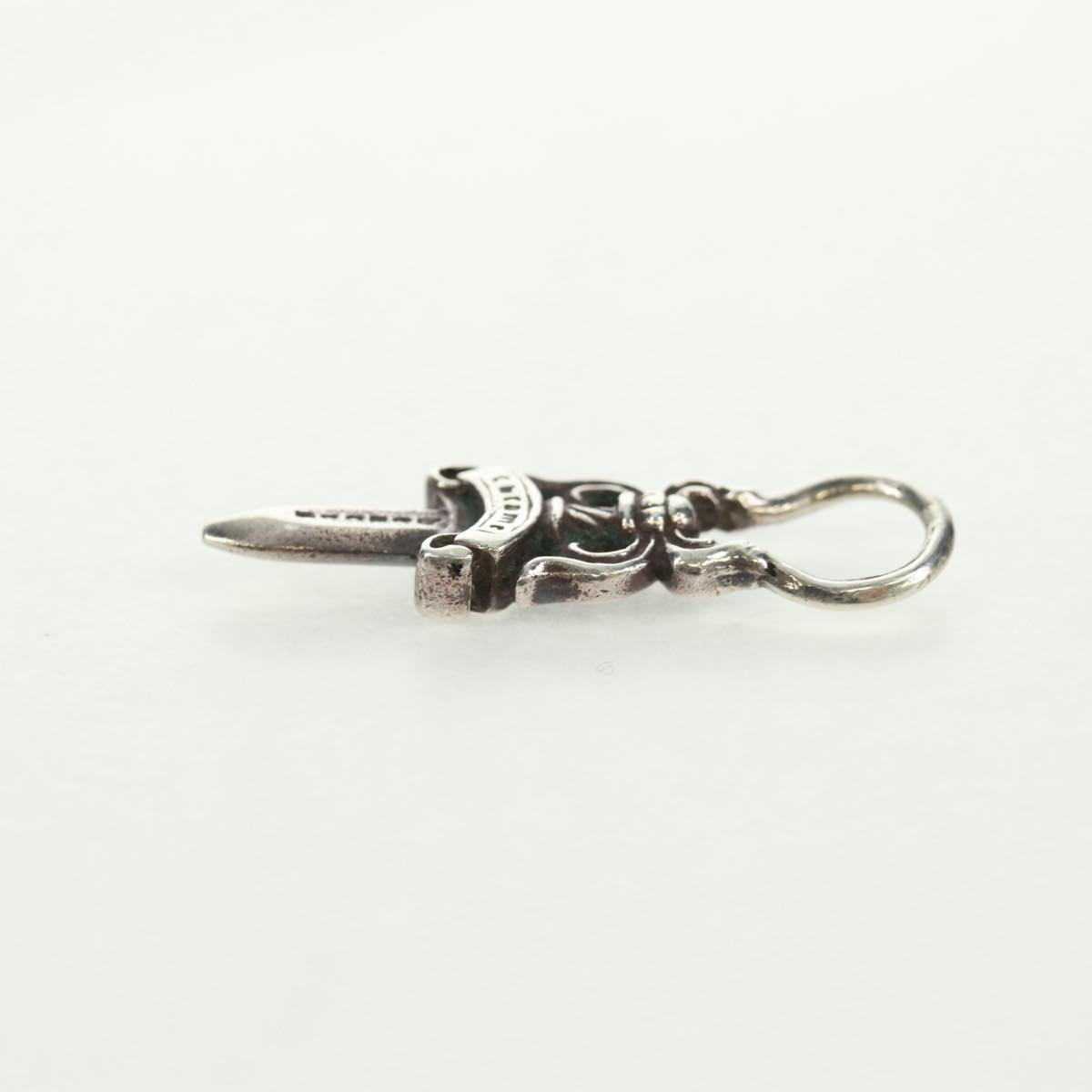 Chrome Hearts Dagger Charm #5 Pendant top Ag925 Silver Auth 161258SAM