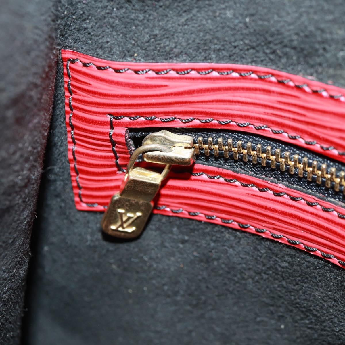 LOUIS VUITTON Epi Noe Shoulder Bag Tricolor Red Blue M44084 LV Auth 161281
