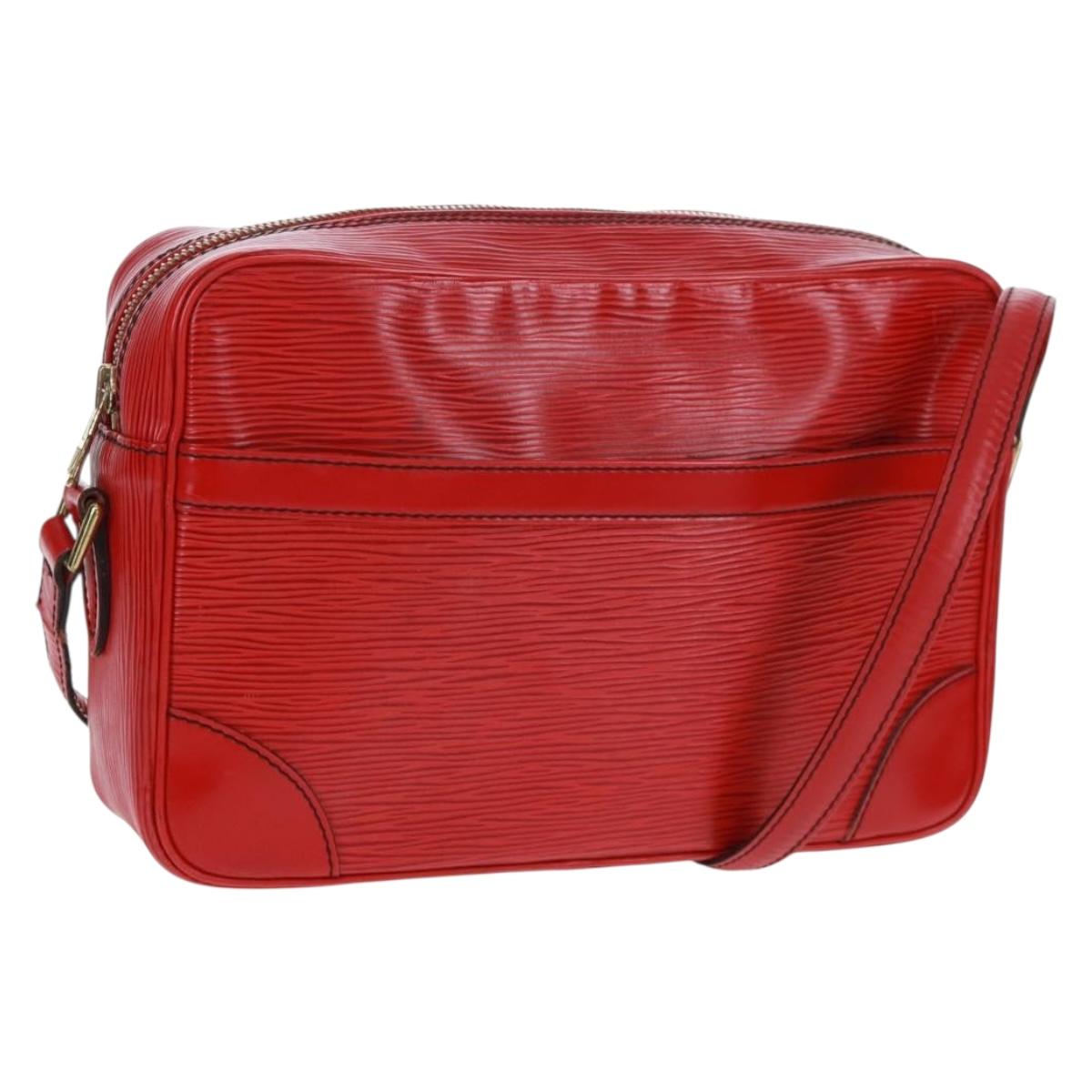 LOUIS VUITTON Epi Trocadero 27 Shoulder Bag Red M52317 LV Auth 161285