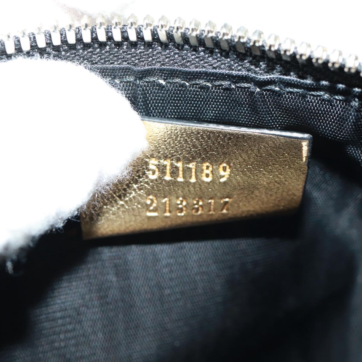 GUCCI Shoulder Bag Leather Gold 511189 Auth 161291V