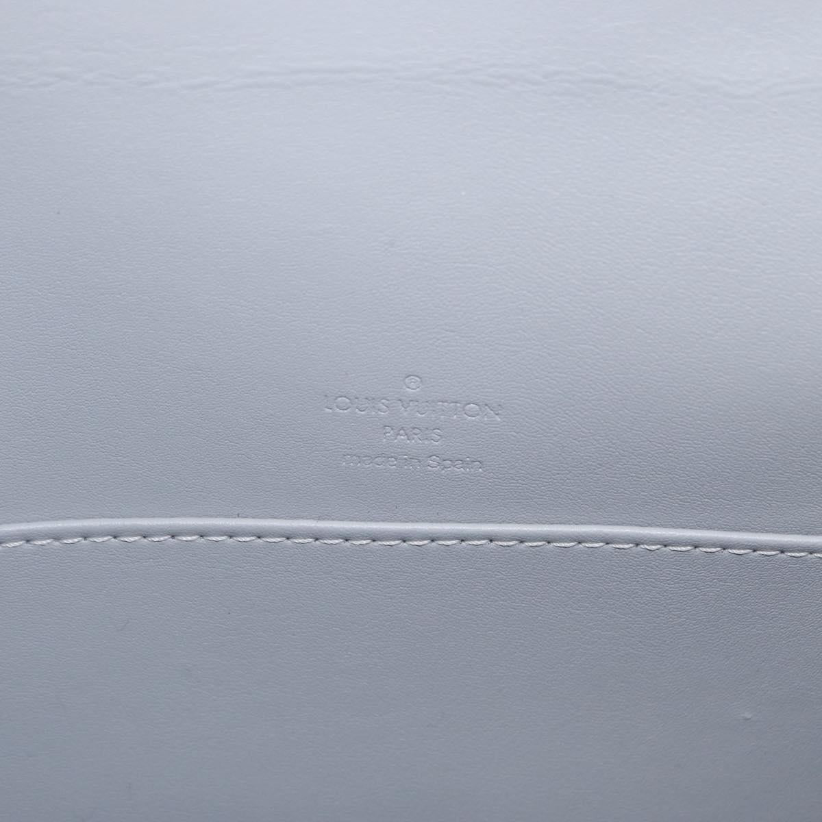 LOUIS VUITTON Monogram Vernis Thompson Street Bag Gris M91008 LV Auth 161292