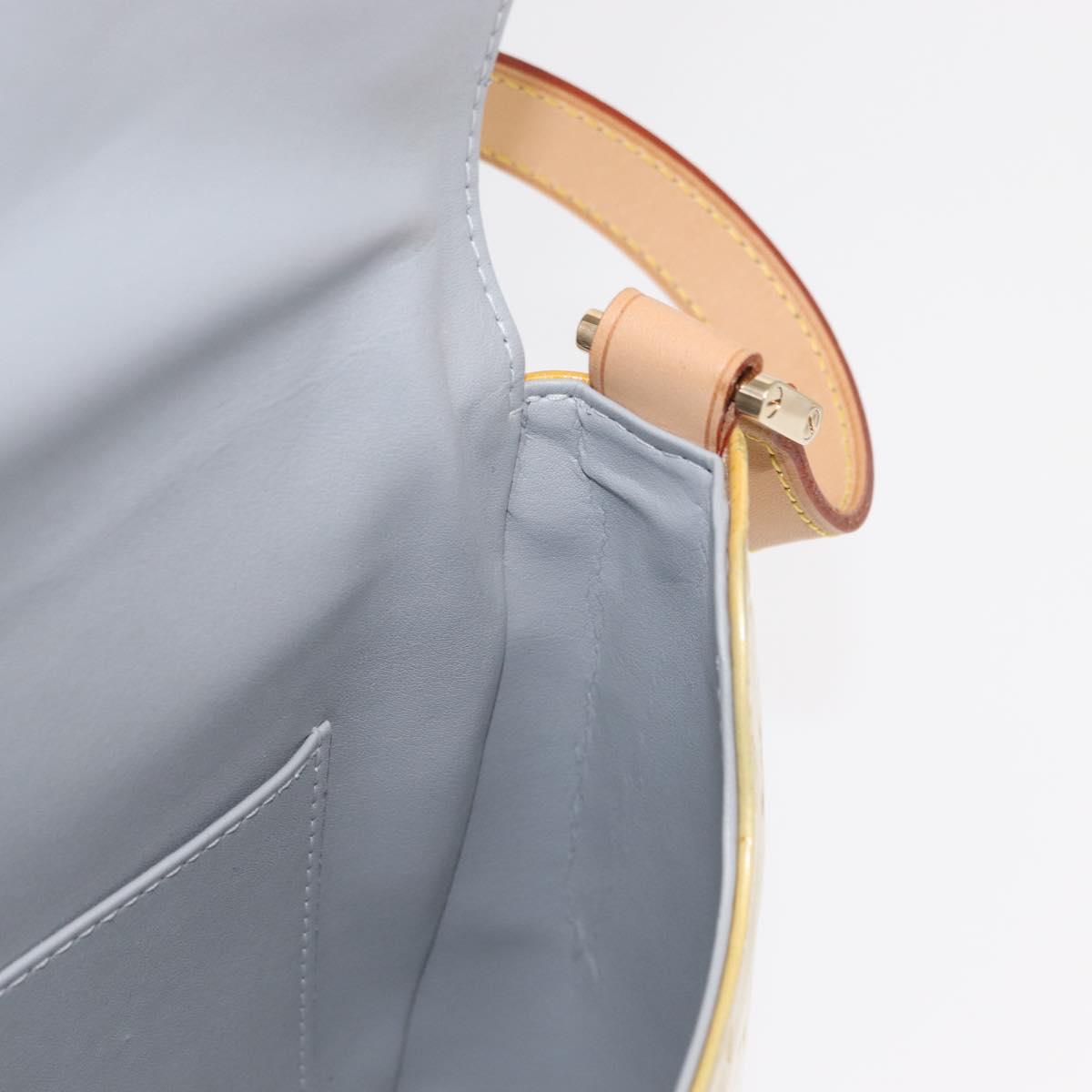 LOUIS VUITTON Monogram Vernis Thompson Street Bag Gris M91008 LV Auth 161292