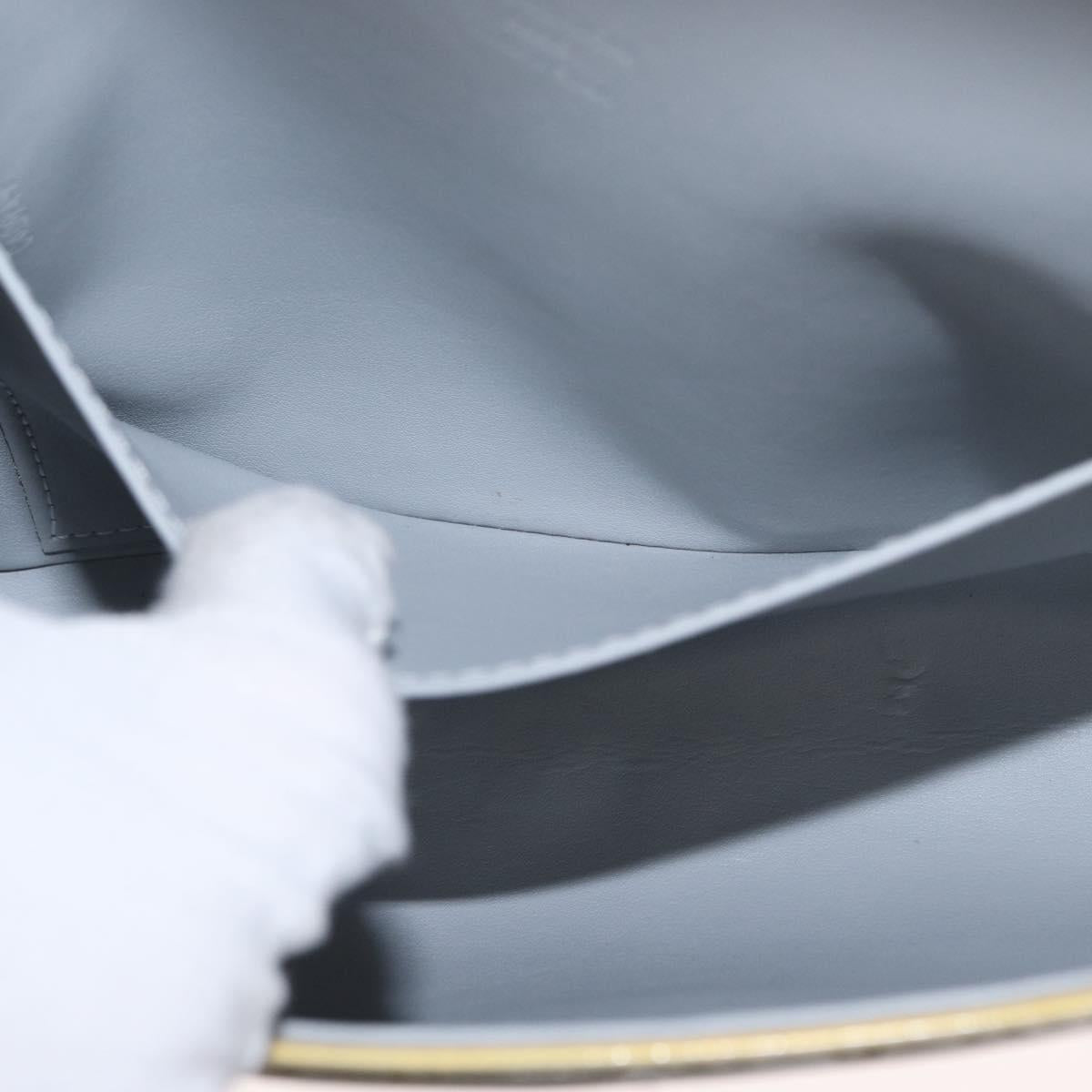 LOUIS VUITTON Monogram Vernis Thompson Street Bag Gris M91008 LV Auth 161292