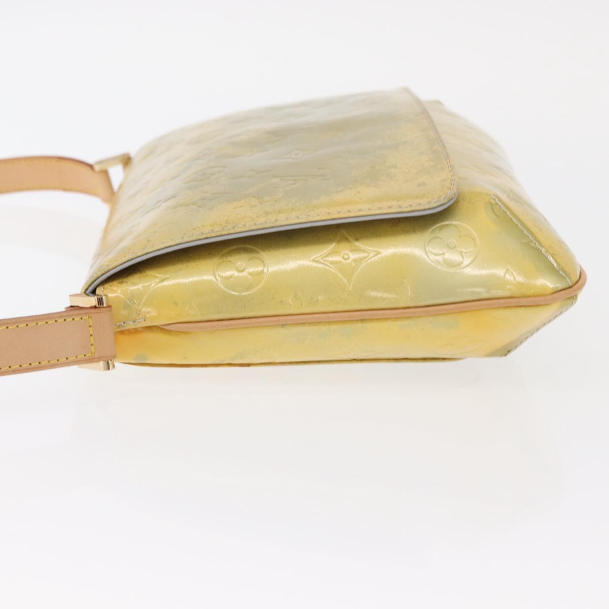 LOUIS VUITTON Monogram Vernis Thompson Street Bag Gris M91008 LV Auth 161292