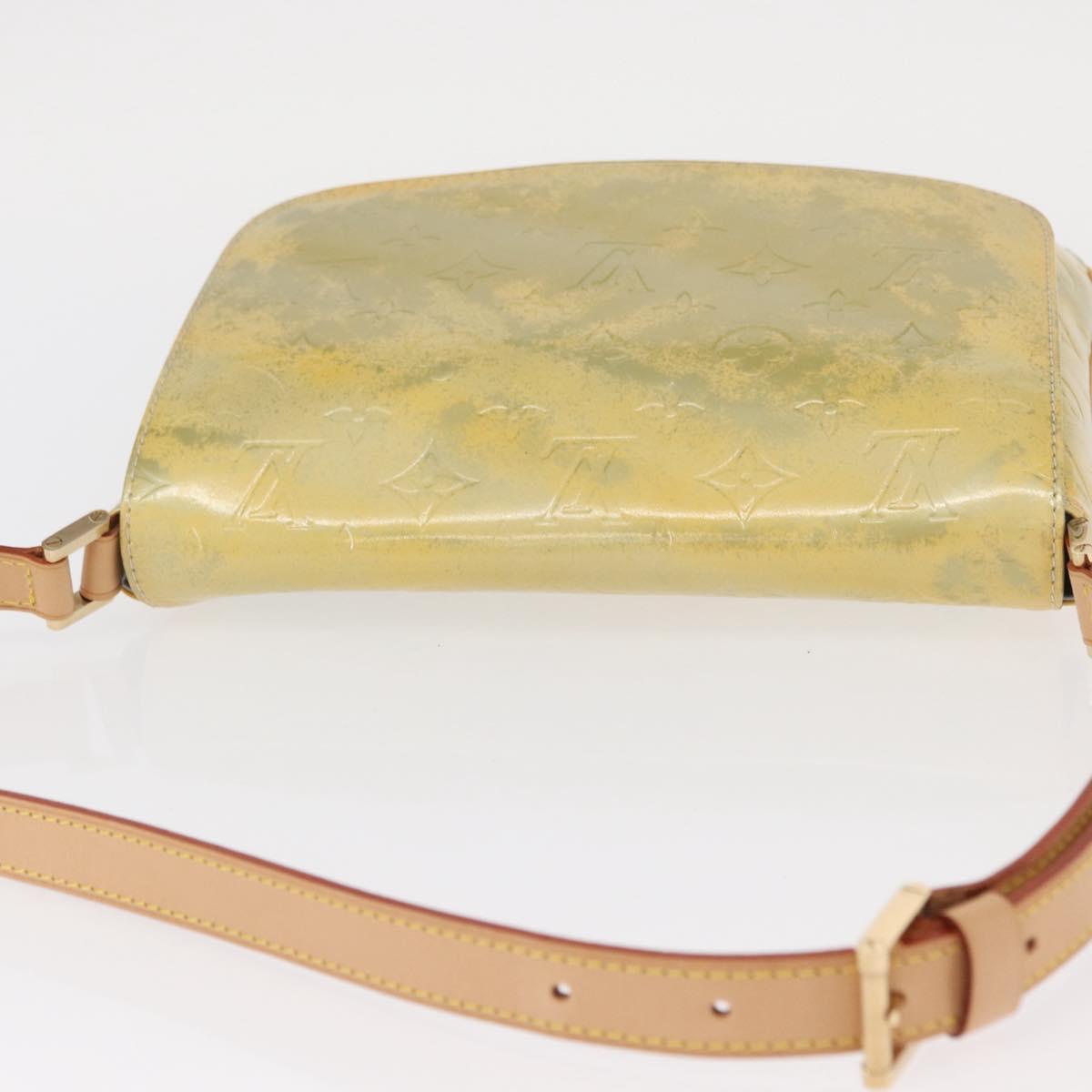 LOUIS VUITTON Monogram Vernis Thompson Street Bag Gris M91008 LV Auth 161292