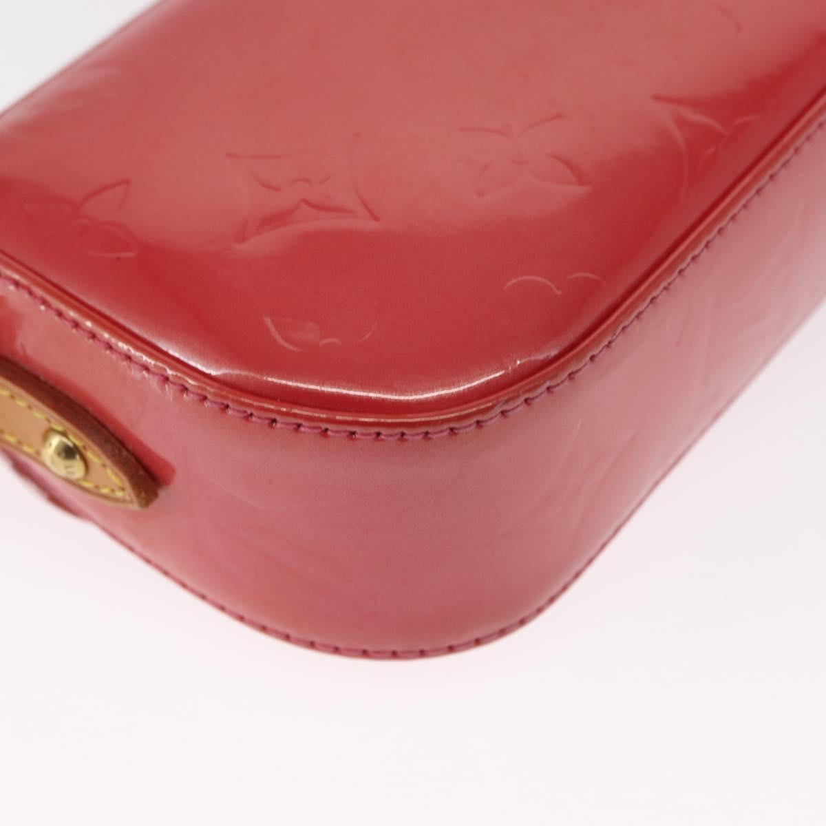 LOUIS VUITTON Monogram Vernis Malibu Street Bag Fran Boise M9150F LV Auth 161297