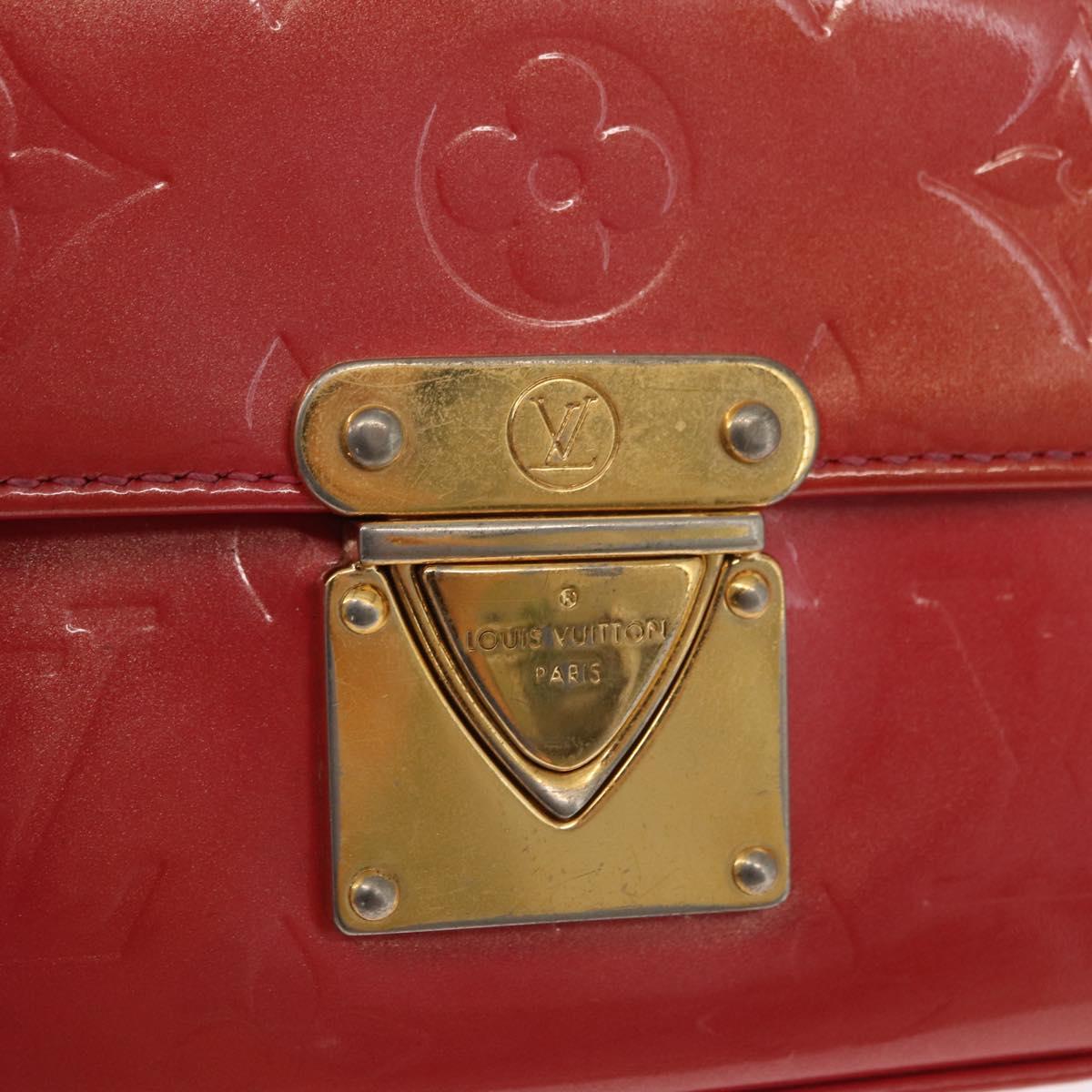 LOUIS VUITTON Monogram Vernis Malibu Street Bag Fran Boise M9150F LV Auth 161297
